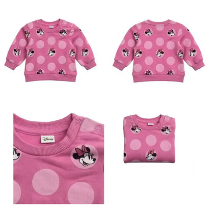 Buzo minnie puntos rosas