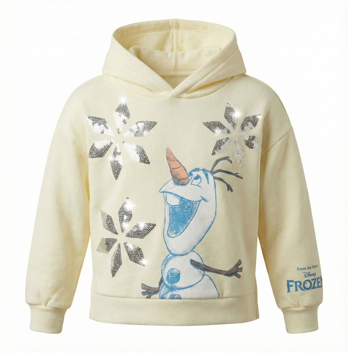 Buzo con capucha y lentejuelas de Olaf de Frozen