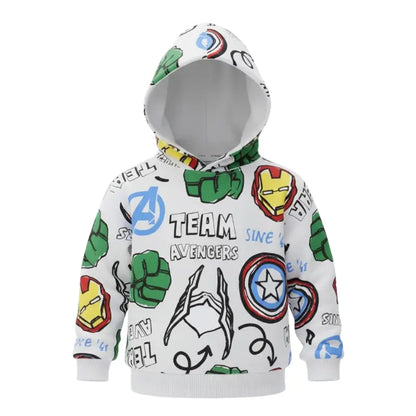 Buzo con capucha de los vengadores de Marvel